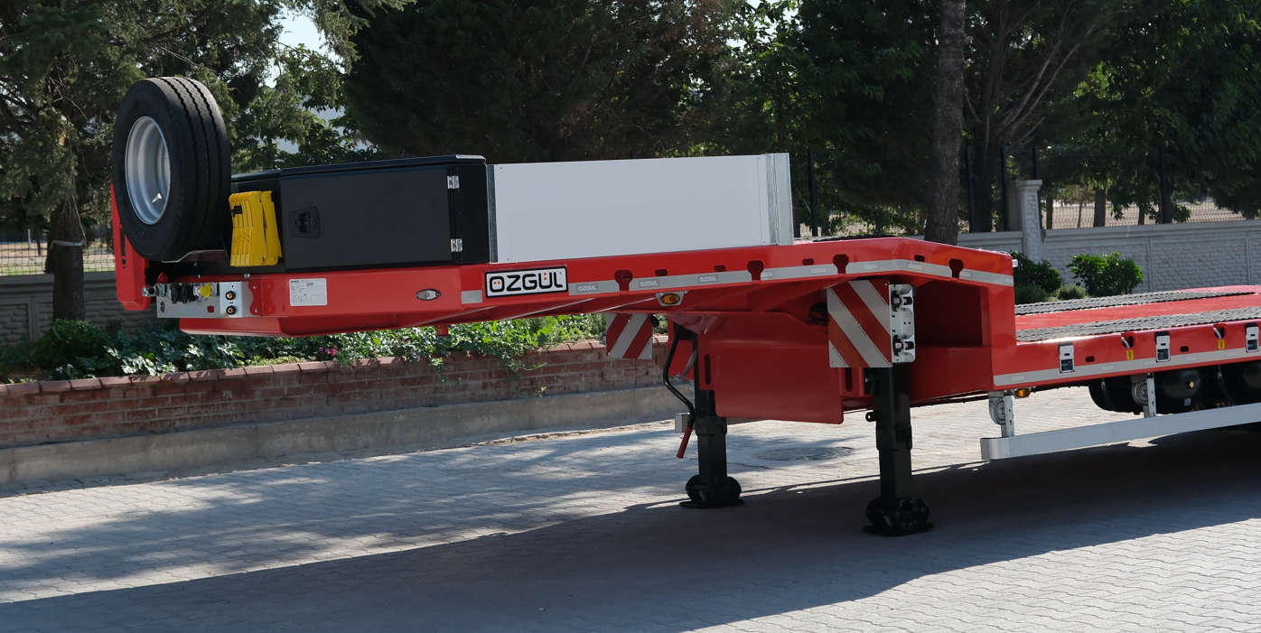 3 Dingilli Sabit Lowbed